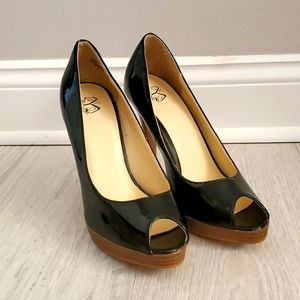 Black Patent Leather Heels